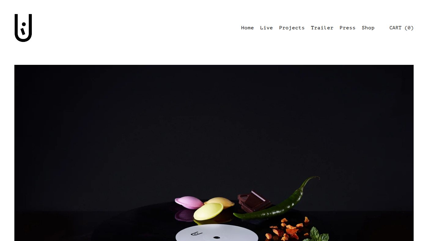 The home page of unusualingredients.co
