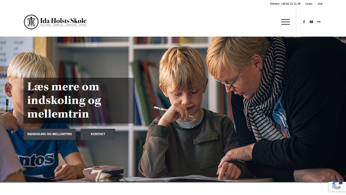 The home page of idaholst.dk