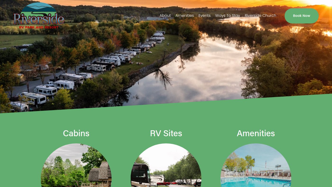 The home page of riversidecamp.com