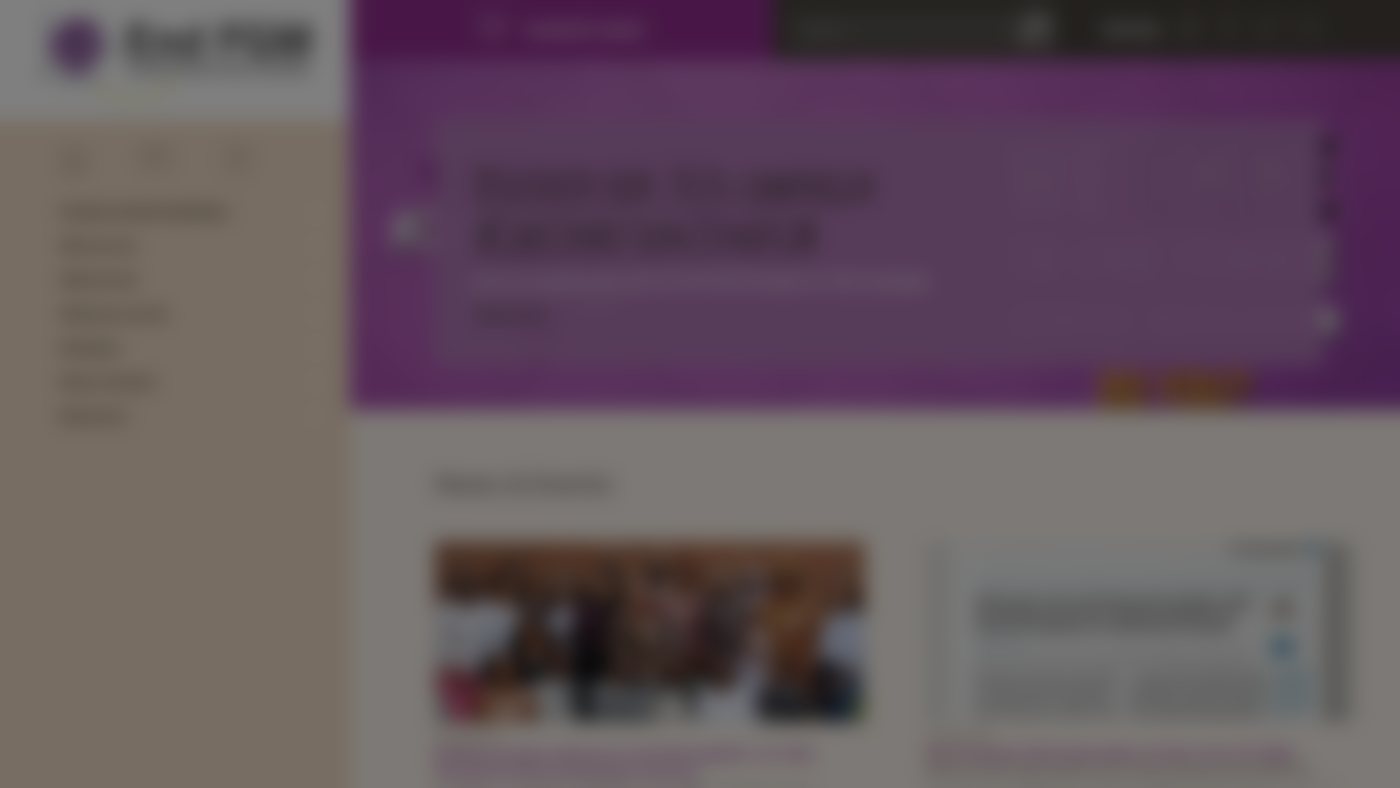 The home page of endfgm.eu