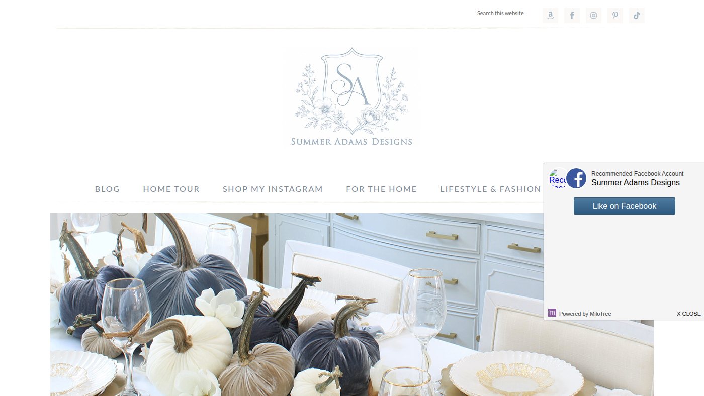 The home page of summeradams.com