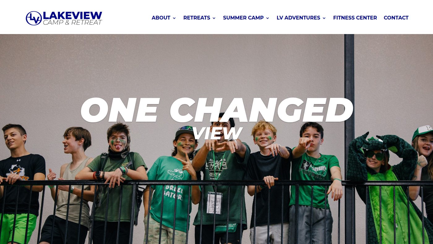 The home page of lakeviewcamp.net