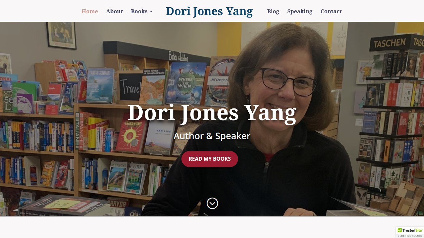 The home page of dorijonesyang.com