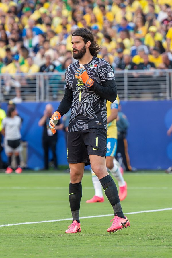 Alisson im Spiel für Brasilien bei der FIFA-Weltmeisterschaft 2026