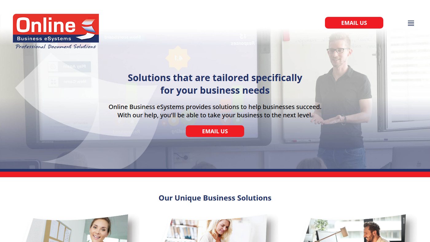 The home page of obe.net.au
