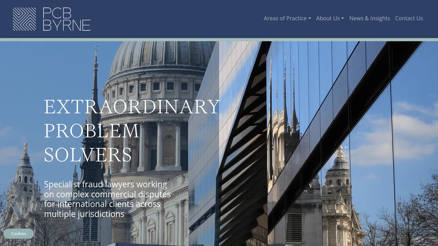 The home page of pcb-byrne.com