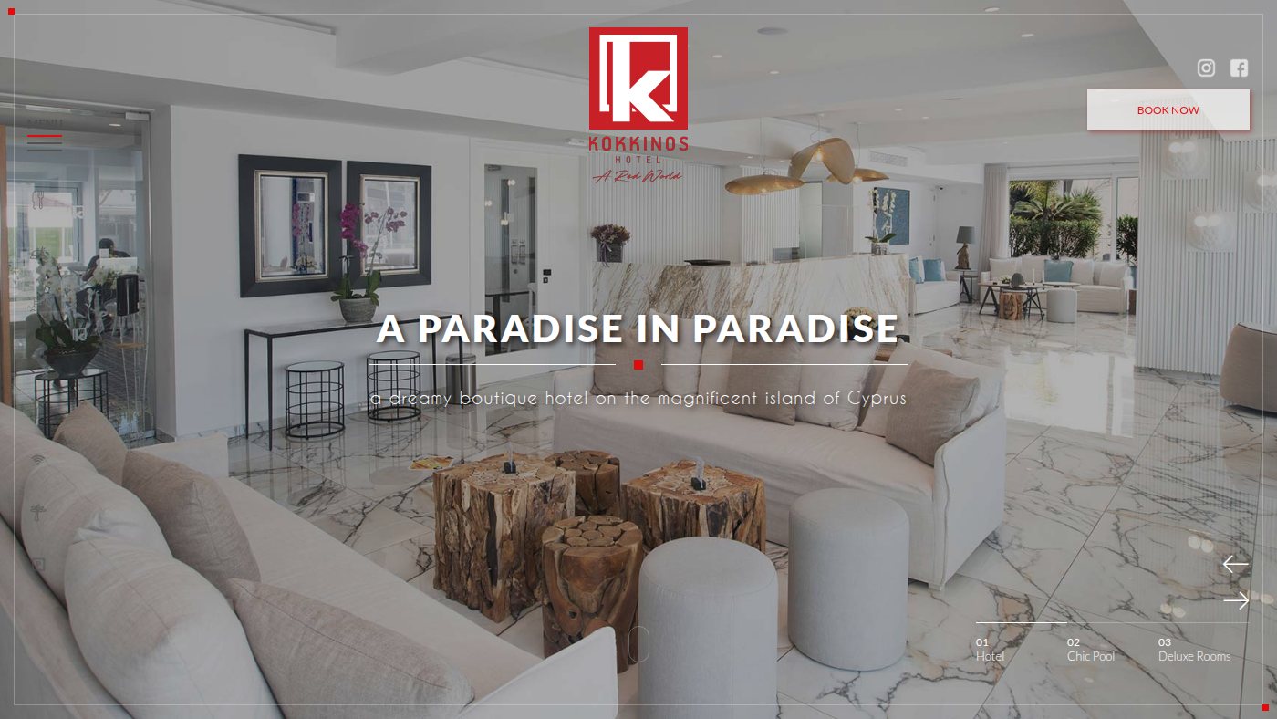 The home page of kokkinoshotel.com
