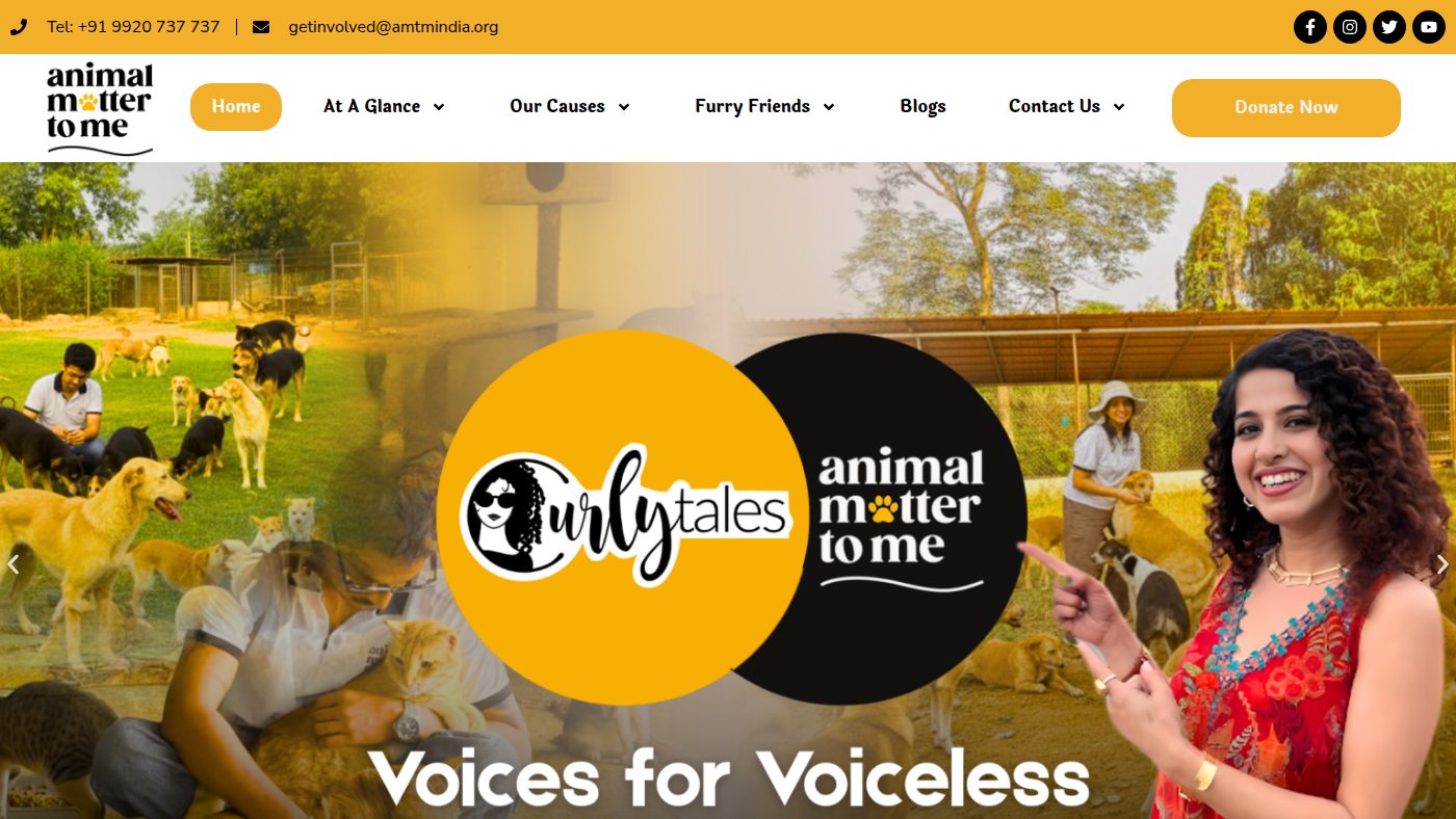 The home page of amtmindia.org