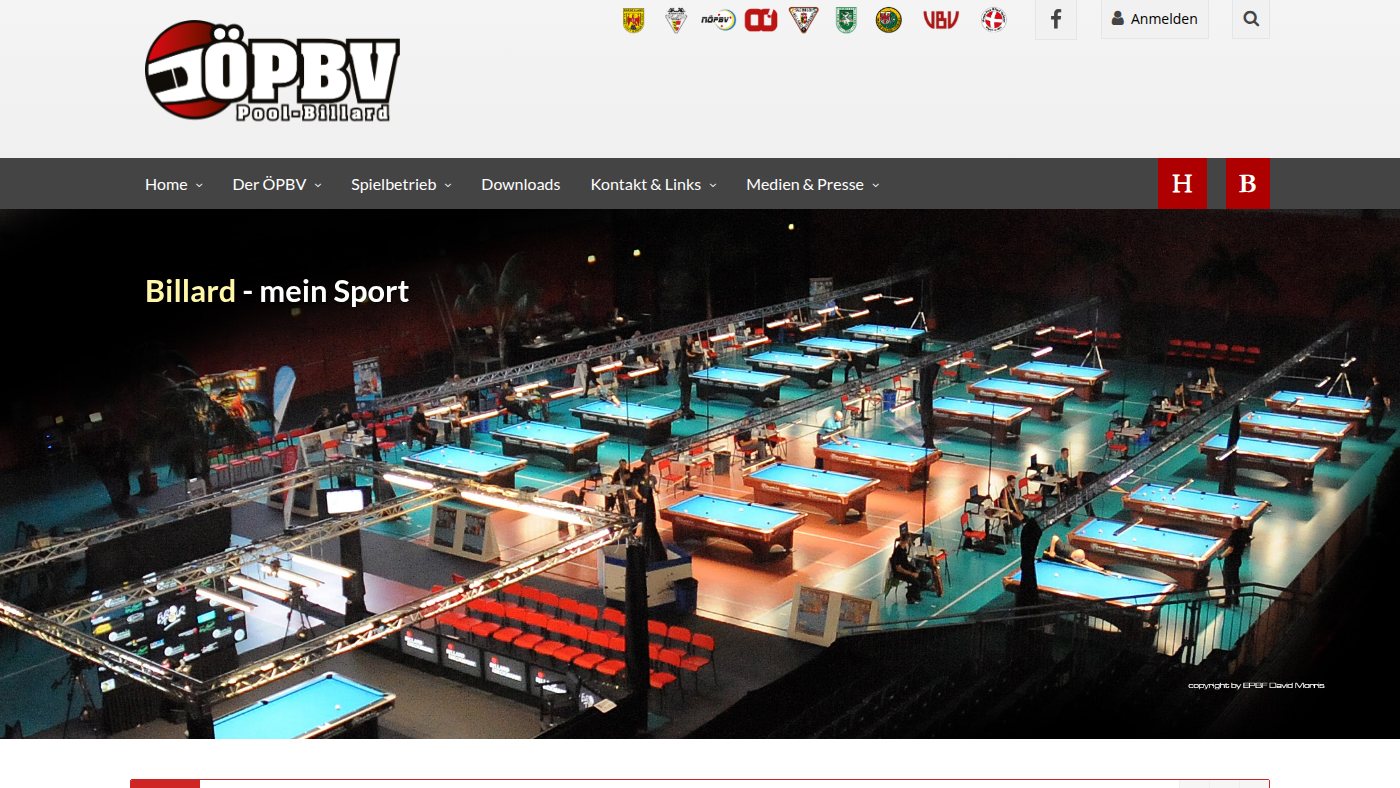The home page of oepbv.at