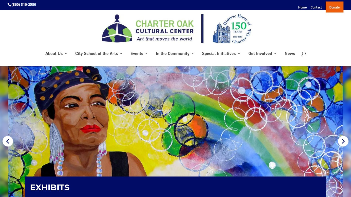 The home page of charteroakcenter.org