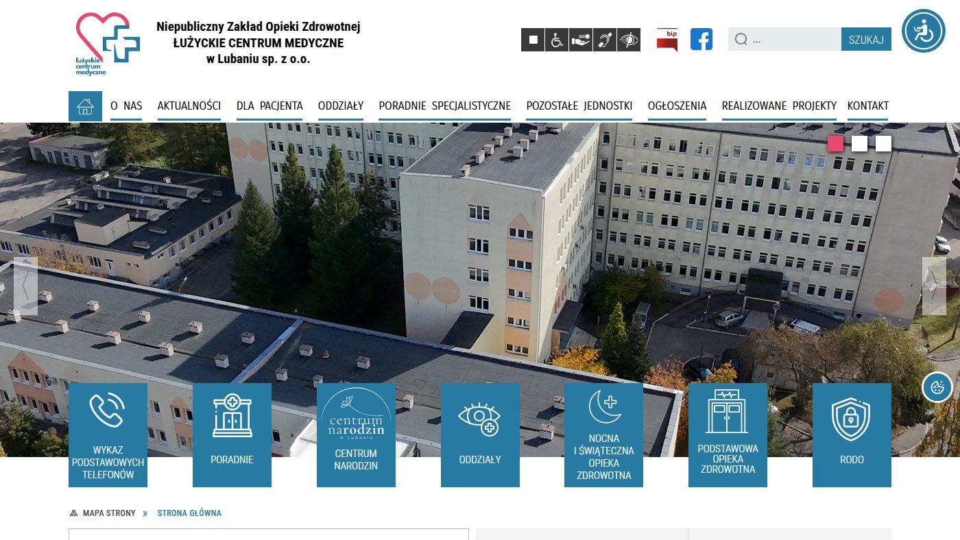 The home page of lcm-luban.pl