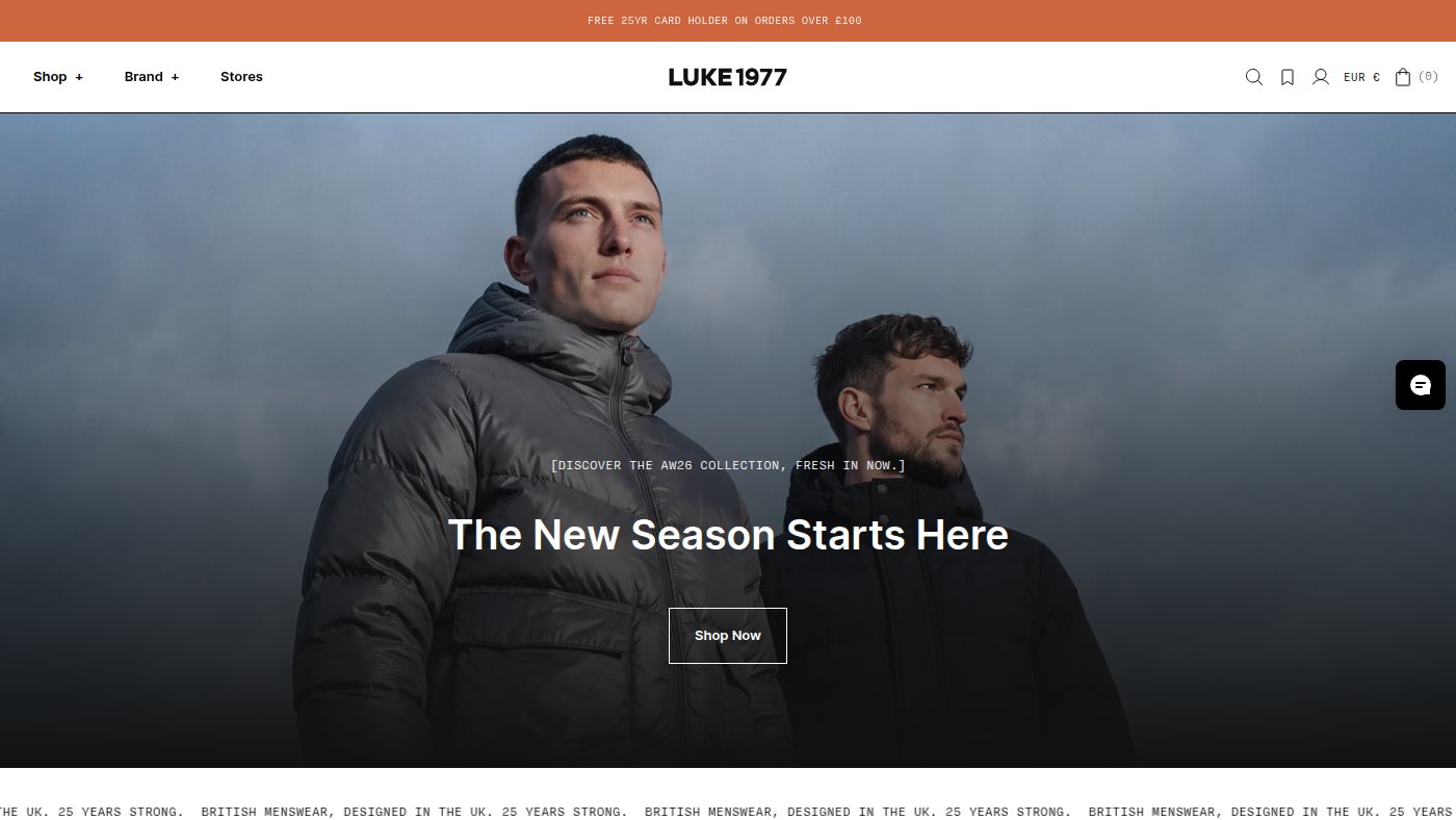 The home page of luke1977.com