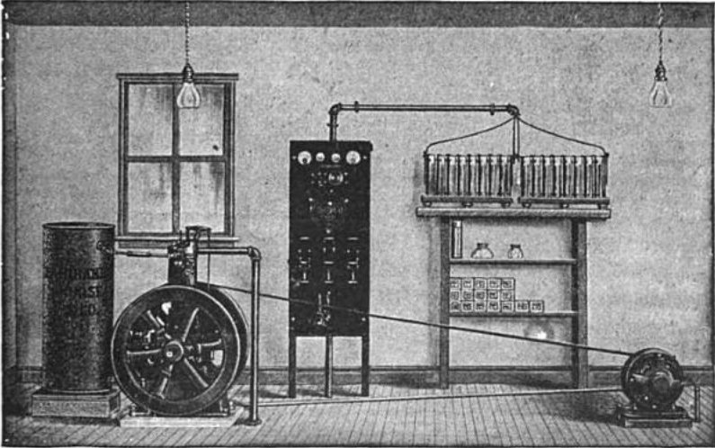 A hybrid energy system for heating, cooling and generating electricity