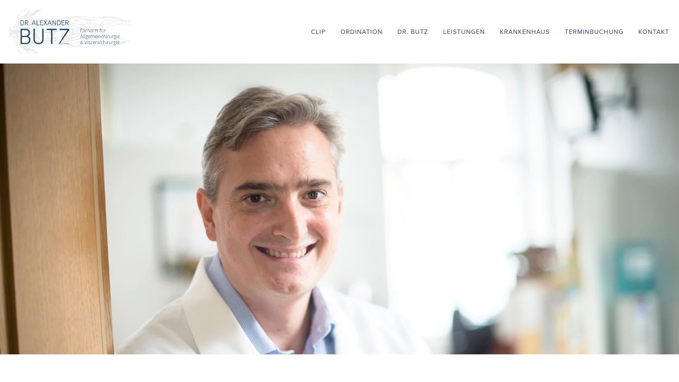 The home page of drbutz.at