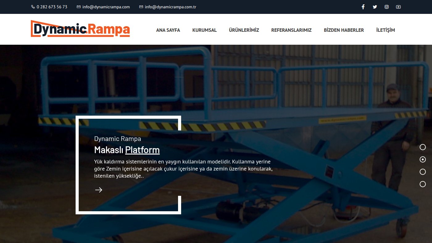 The home page of dynamicrampa.com