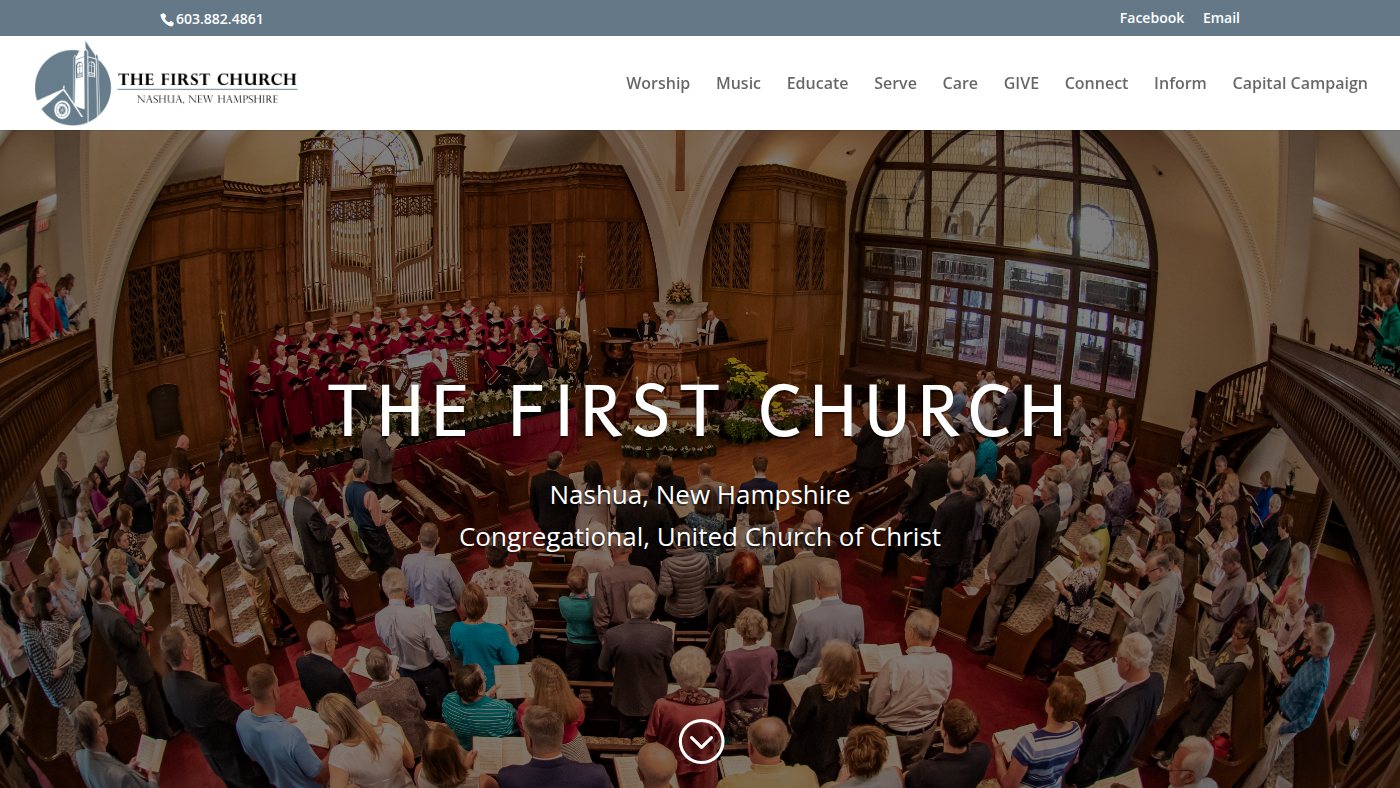 The home page of tfcucc.org