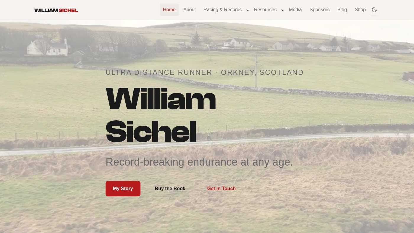 The home page of williamsichel.co.uk
