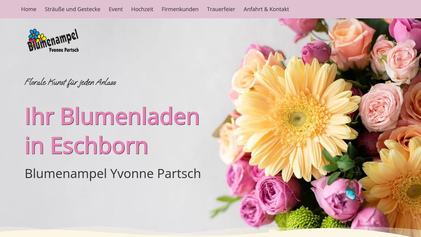 The home page of blumenampel-eschborn.de