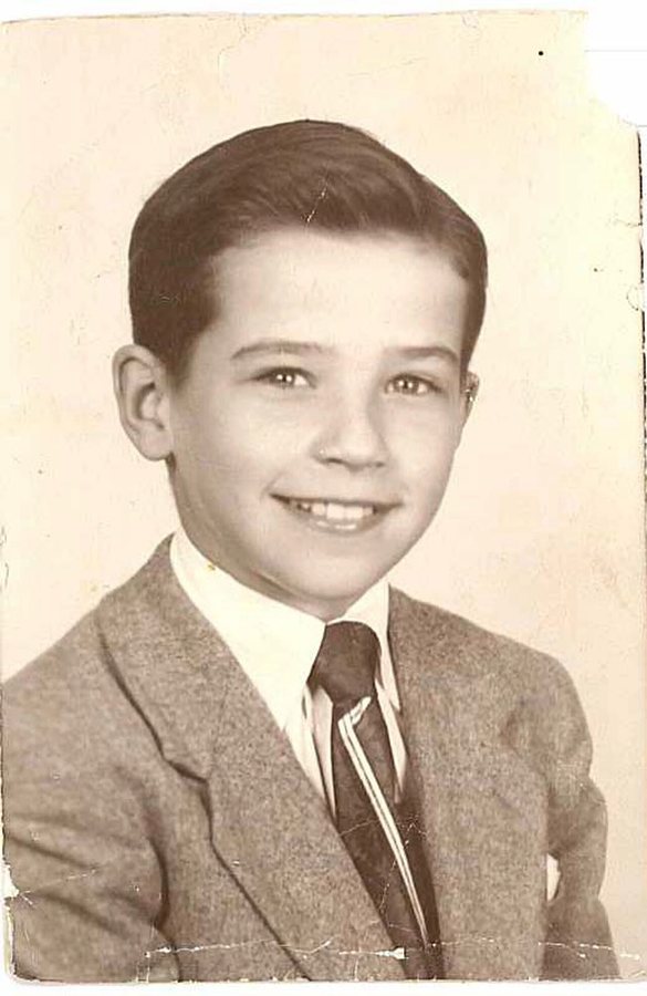 Biden w 1952 roku, w wieku 10 lat