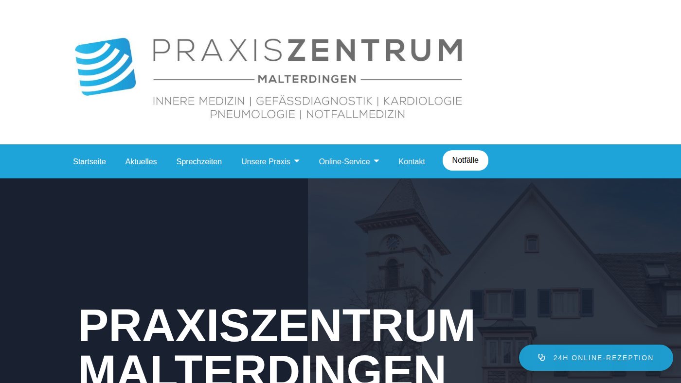 The home page of praxiszentrum-malterdingen.de