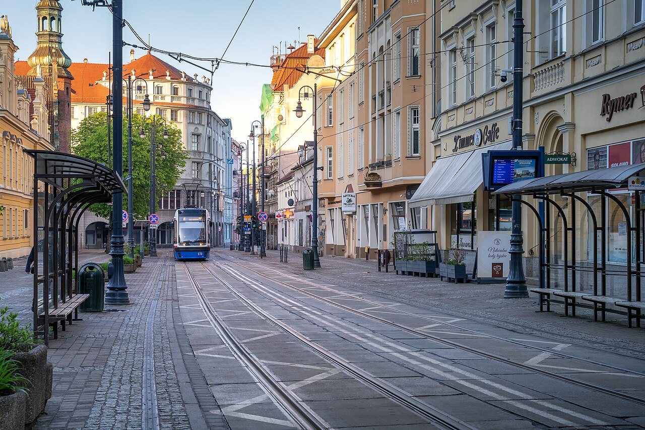 Gdańska Street in Bydgoszcz