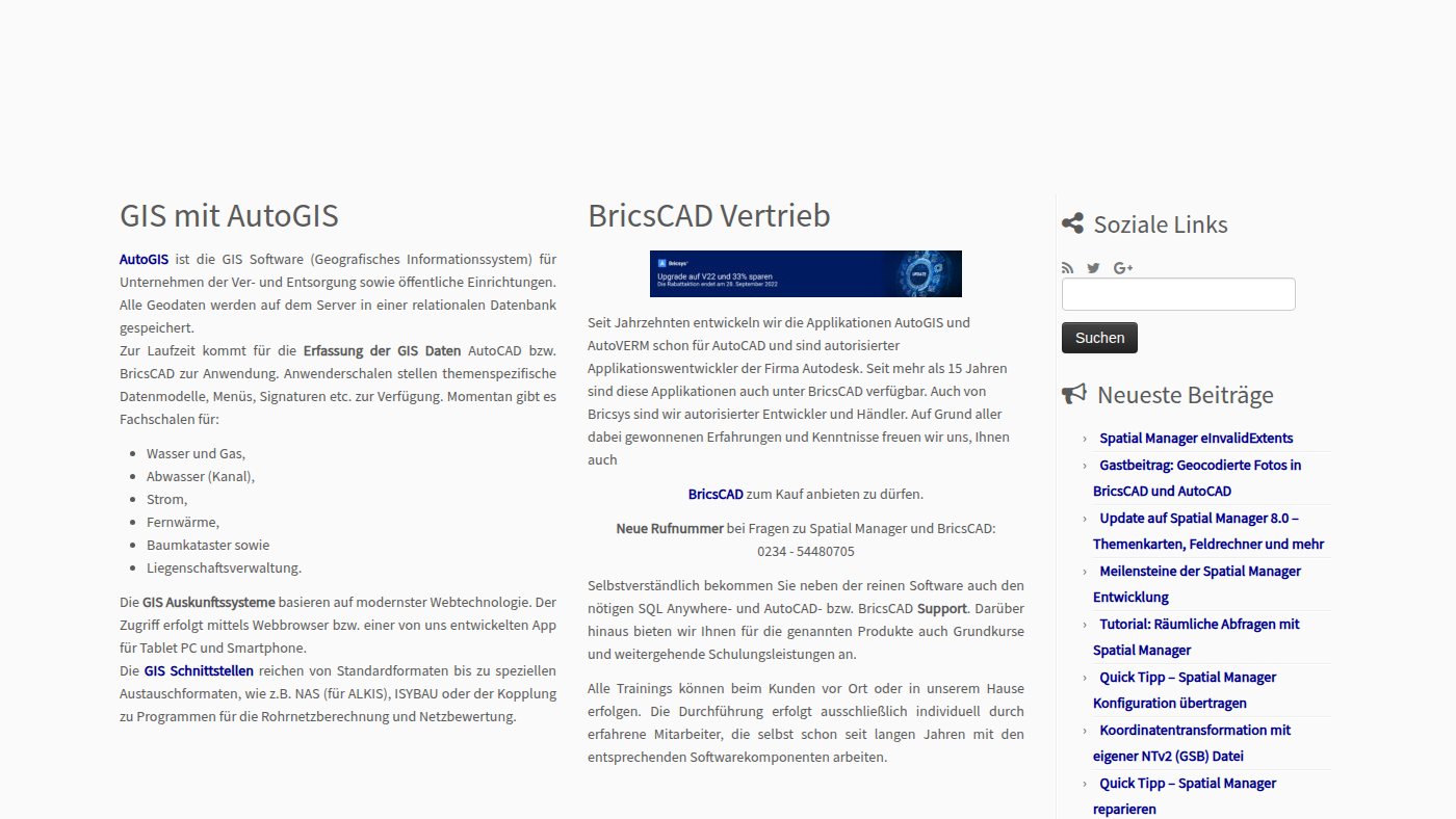 The home page of battefeld.com