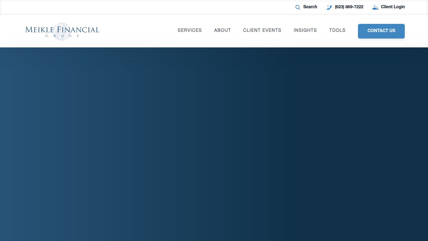 The home page of meiklegroup.com
