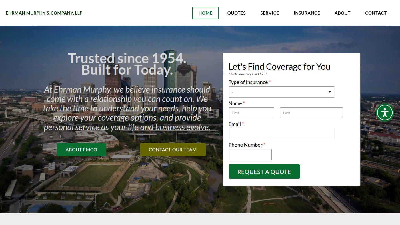 The home page of ehrmanmurphy.com