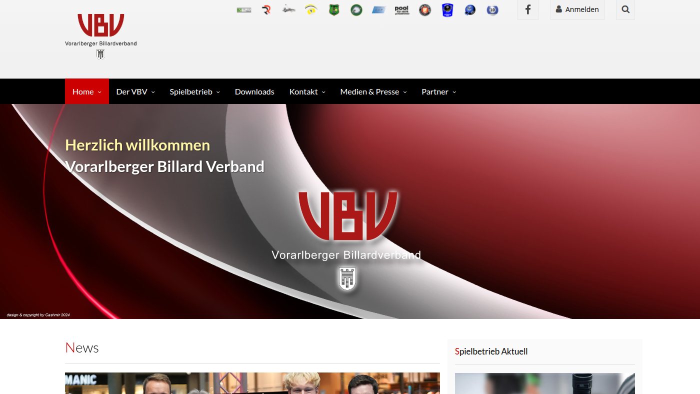 The home page of vbv.or.at