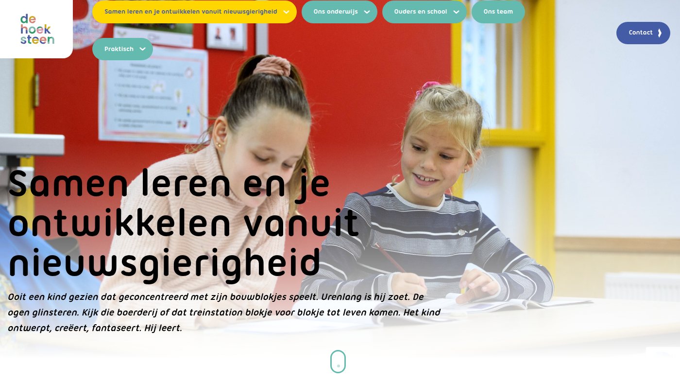 The home page of dehoeksteen-enkhuizen.nl