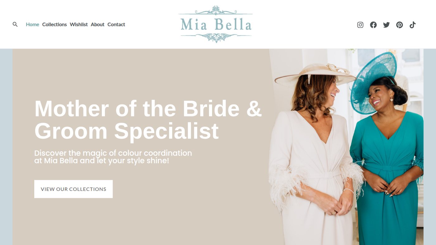 The home page of miabellaltd.com