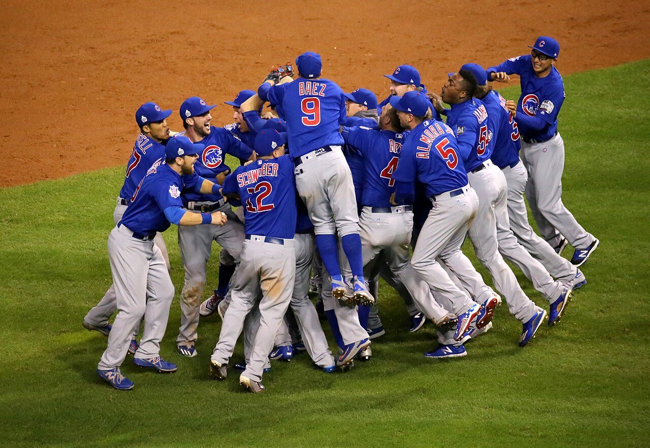 Chicago Cubs świętują zwycięstwo w World Series 2016, pierwsze od 108 lat