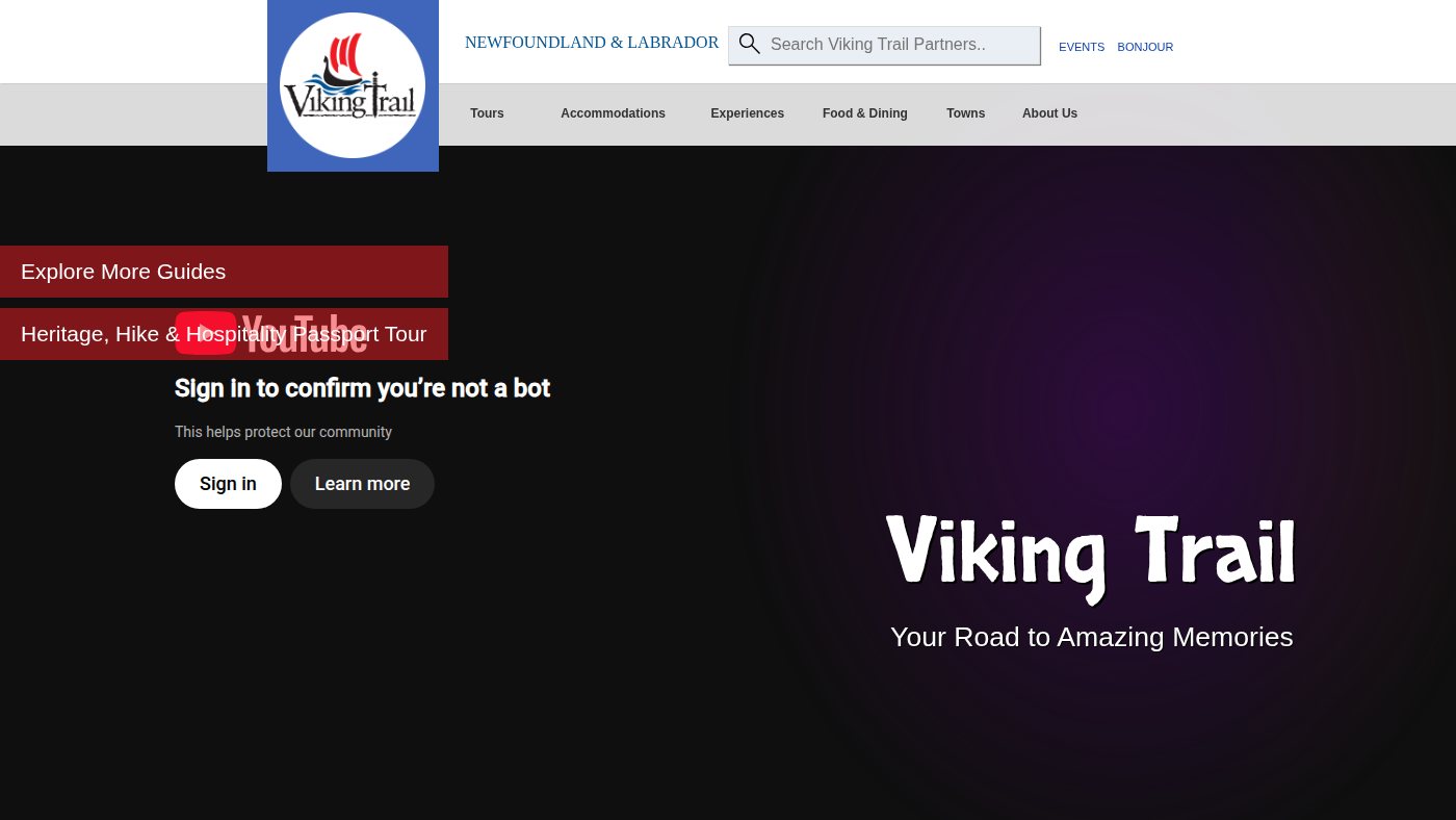 The home page of vikingtrail.org