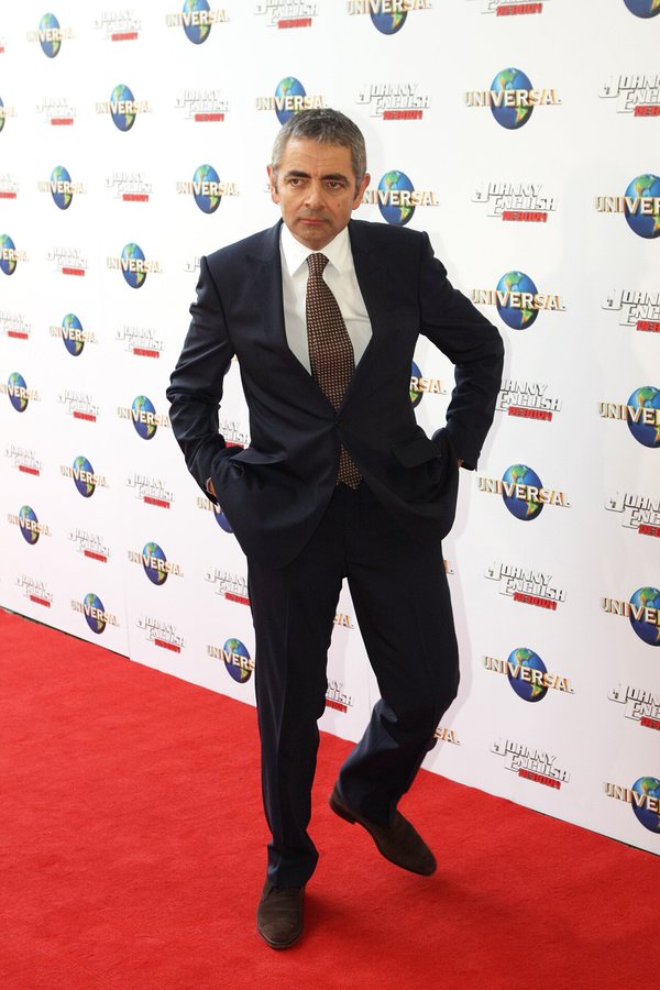 Atkinson alla prima di Johnny English Reborn nel 2011
