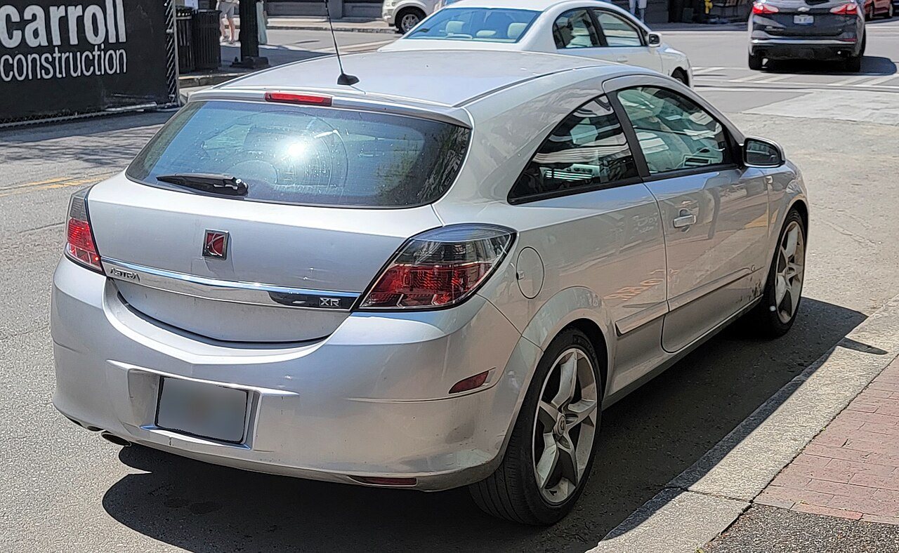 Saturn Astra XR de tres puertas de 2008