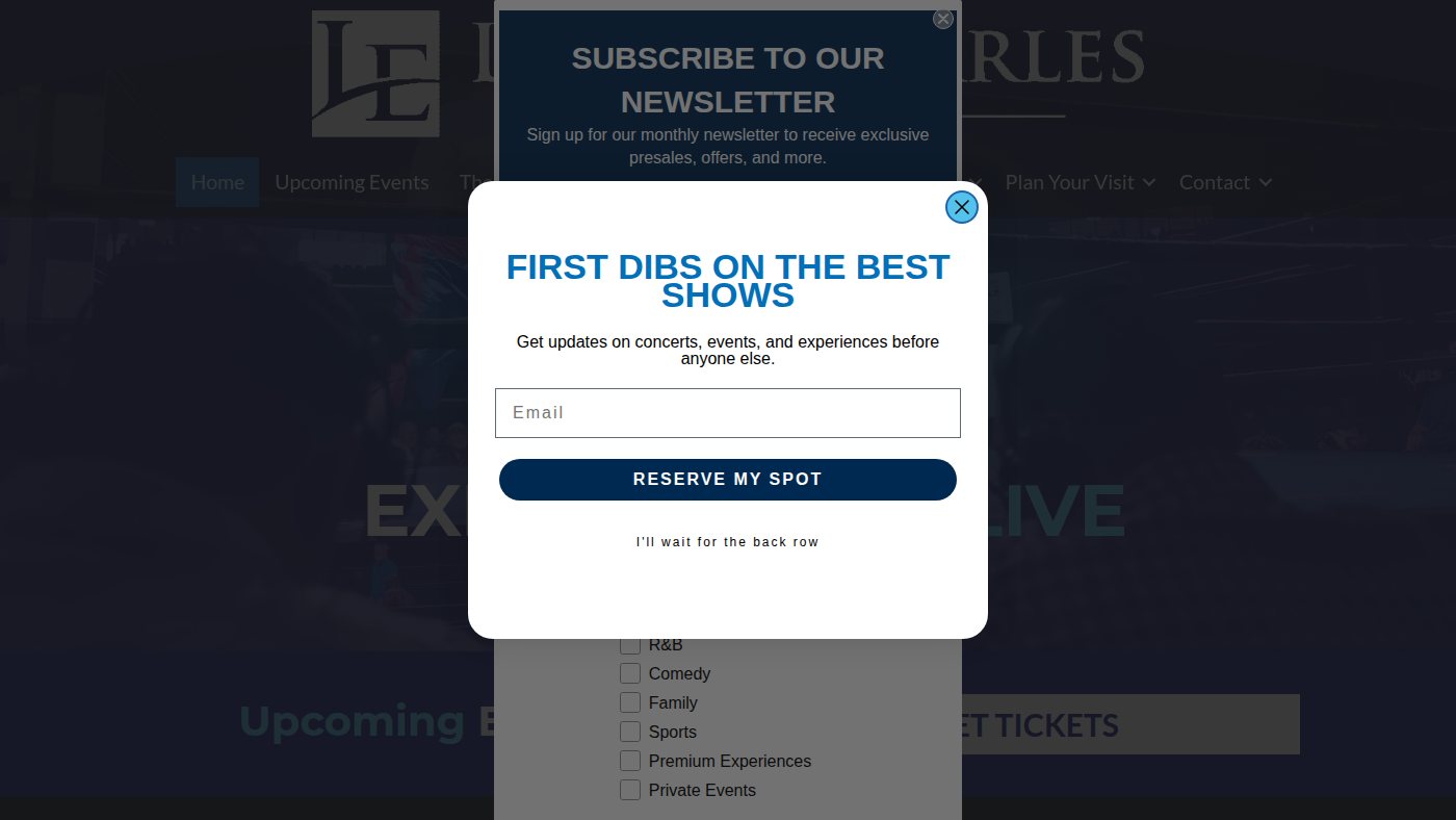 The home page of rpclive.org