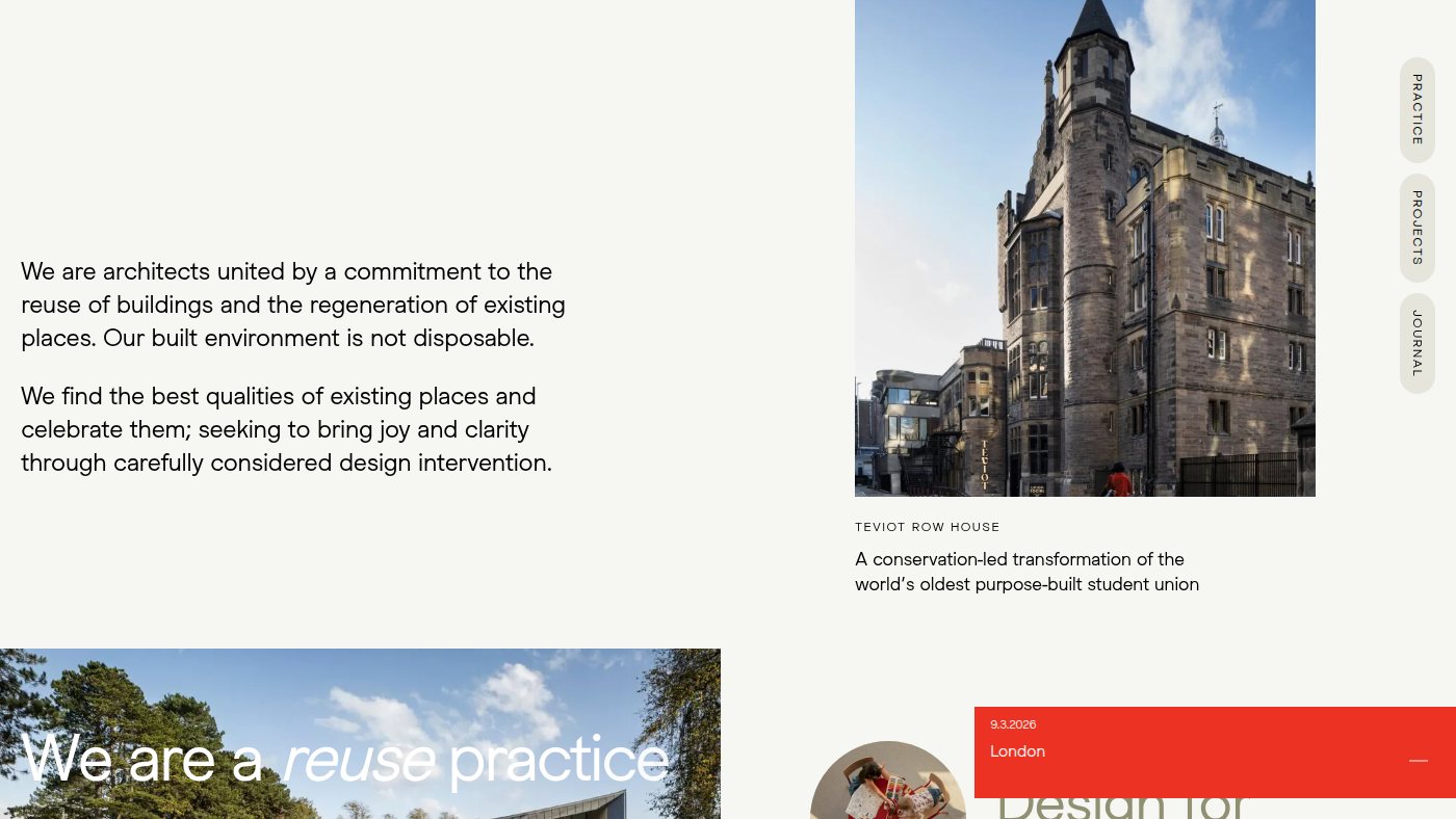 The home page of pagepark.co.uk