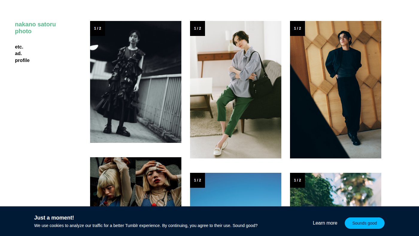 The home page of nakanosatoru.com