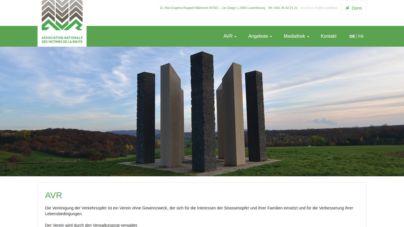 The home page of avr.lu