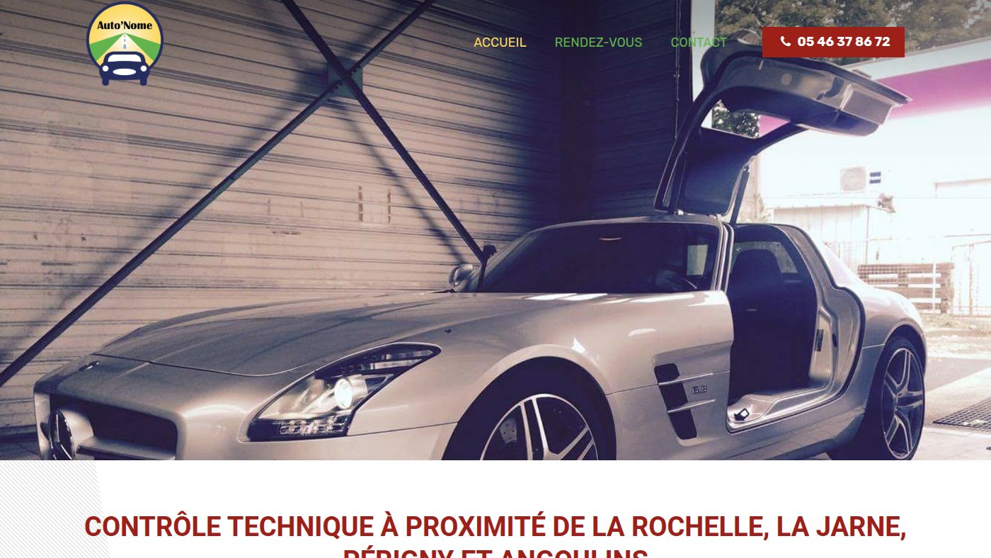 The home page of aytrecontroletechniquedaviet.fr