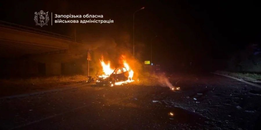 Новые удары российских БПЛА: в Запорожье РФ атаковала мост через Днепр, в Киеве — учебное заведение, в Кропивницком прогремели взрывы — главное