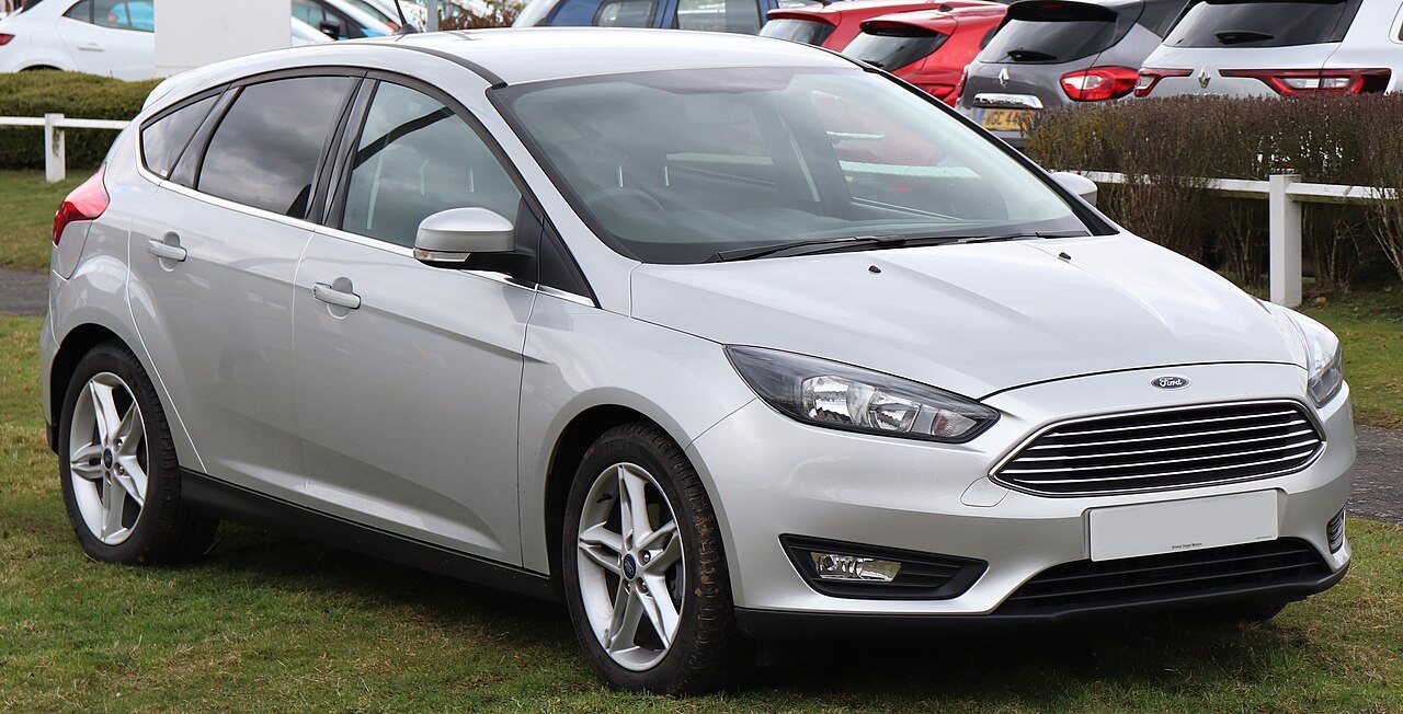 Ford Focus Zetec Edition 1.0 de 2017, vista frontal