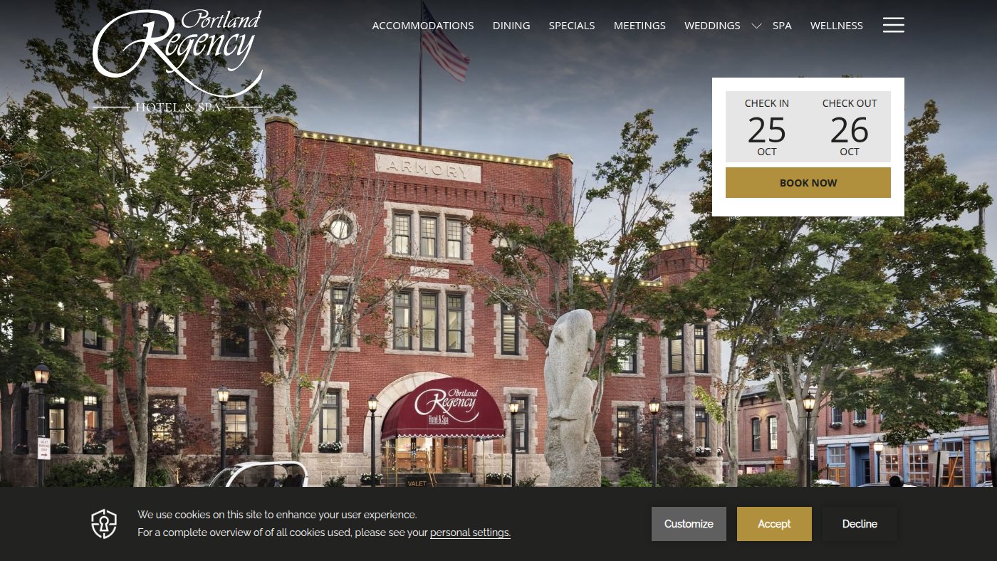 The home page of theregency.com