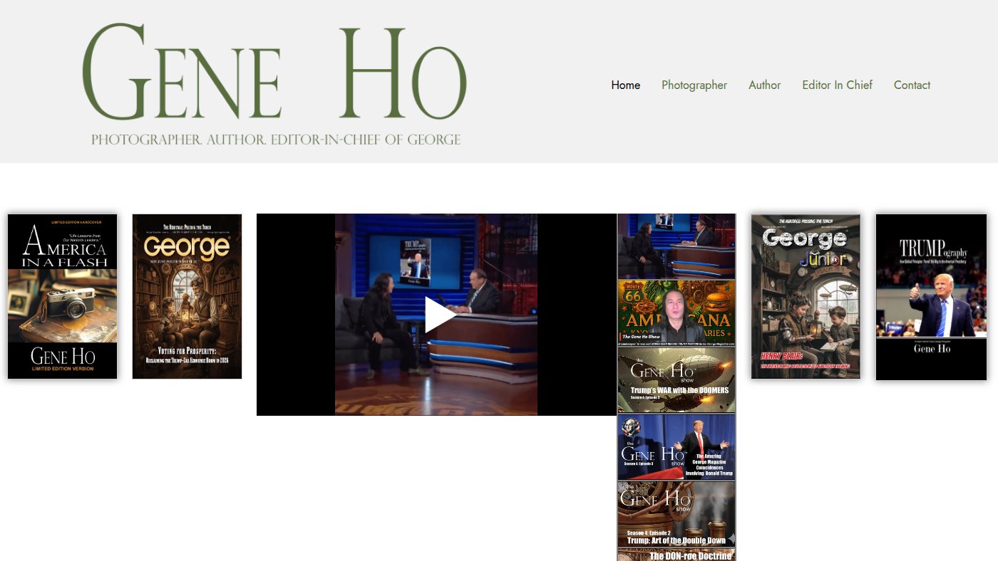 The home page of geneho.com