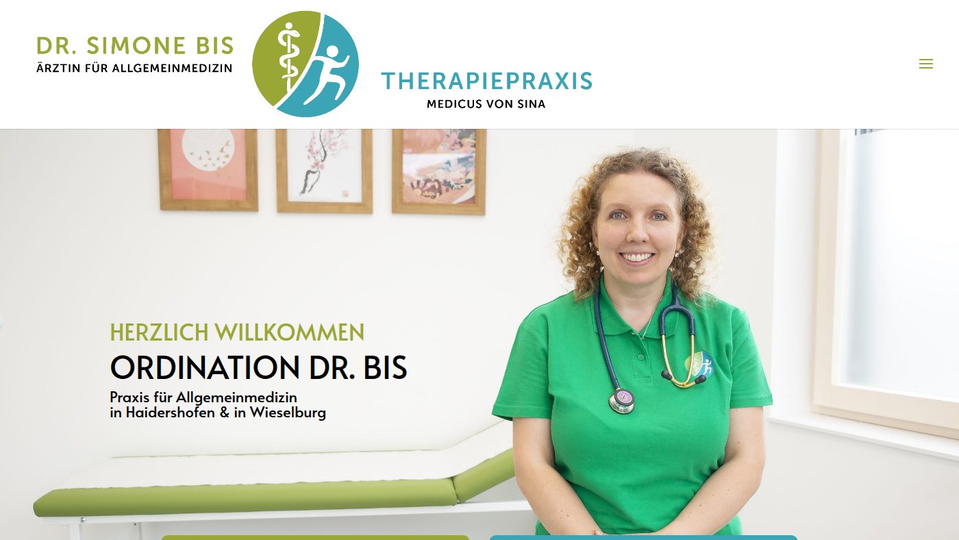 The home page of ordination-bis.at