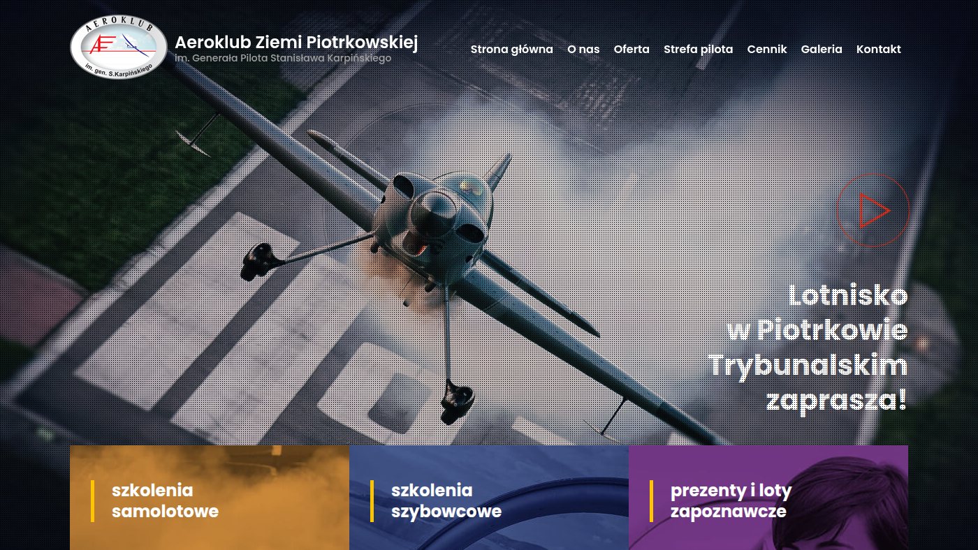 The home page of azp.com.pl