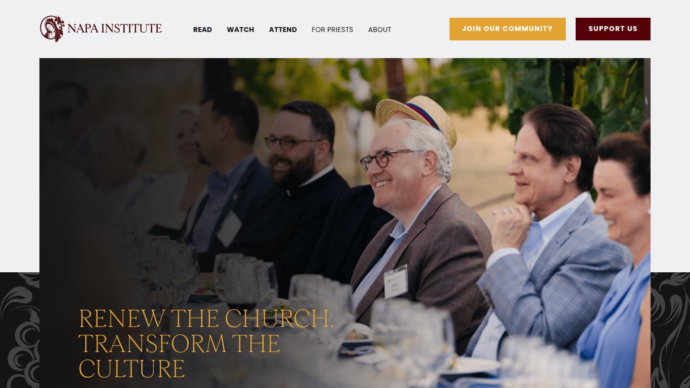The home page of napa-institute.org