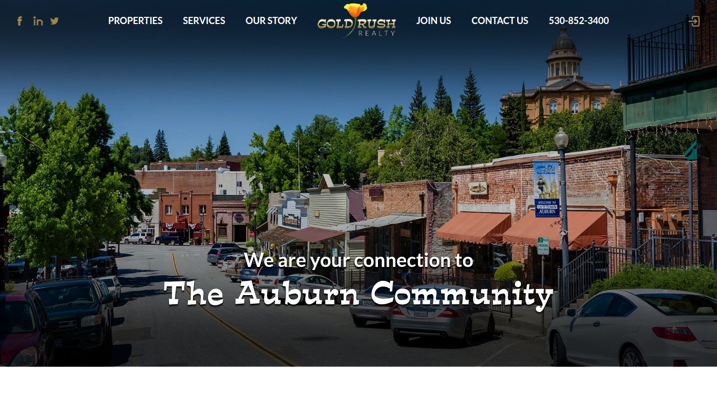 The home page of goldrushgroup.net
