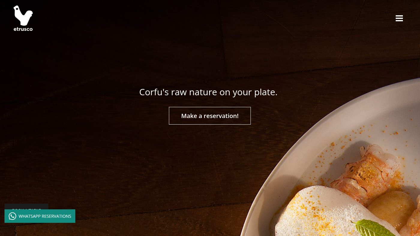 The home page of etrusco.gr
