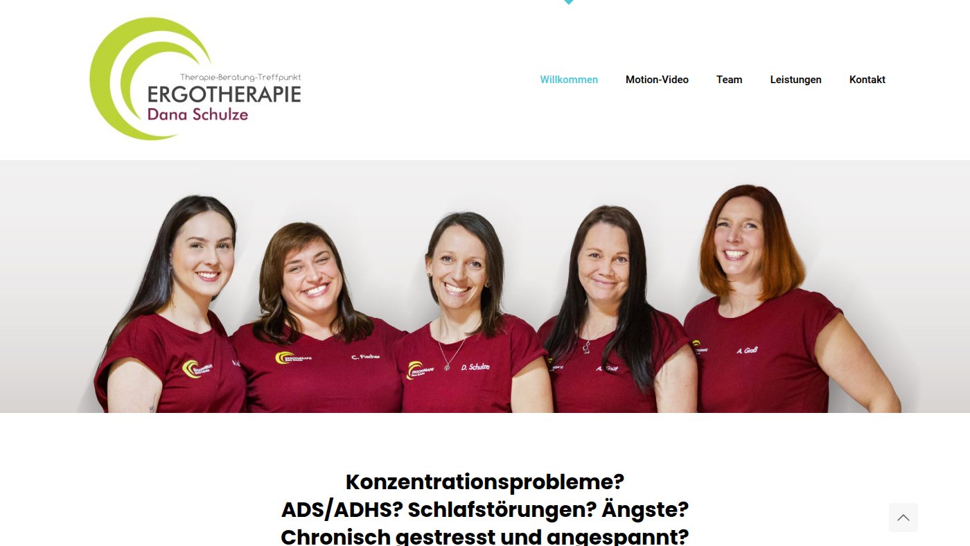 The home page of ergotherapie-adelsberg.de